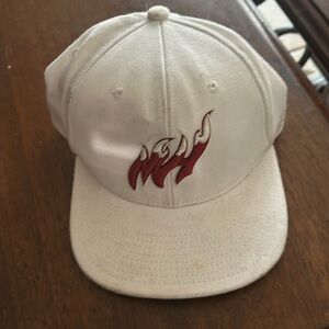 White hot Miami heat snap back